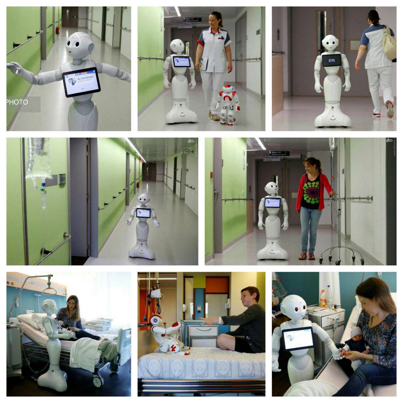 رباتی برای کمک به پرستاران
